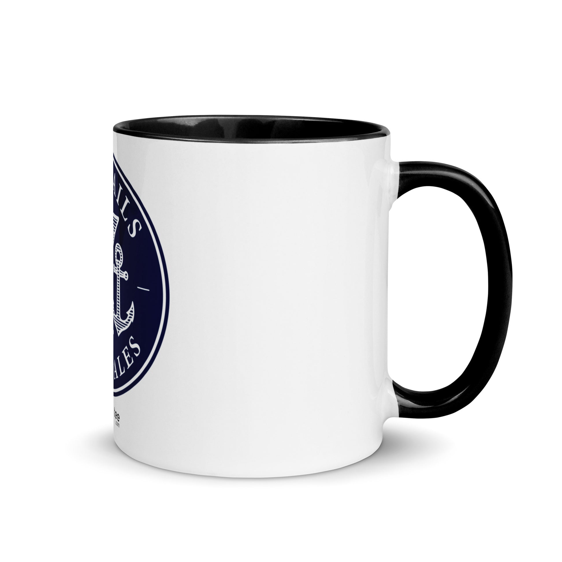 Cocktails and Dock Tales - Mug with Color Inside