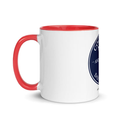 Cocktails and Dock Tales - Mug with Color Inside