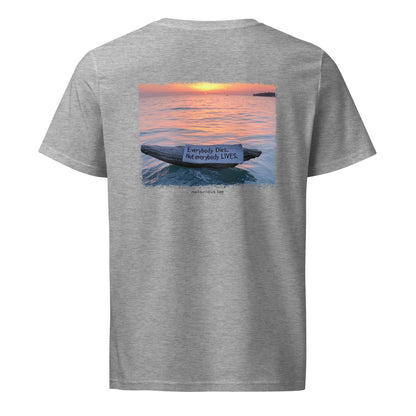 EVERYBODY DIES - Unisex organic mid-light tee