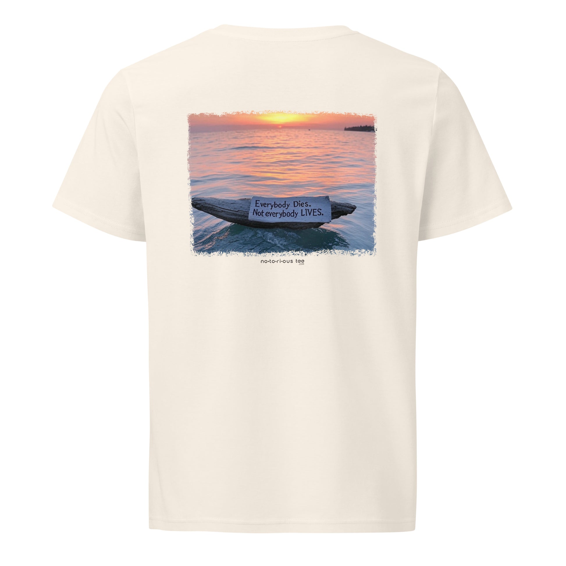 EVERYBODY DIES - Unisex organic mid-light tee