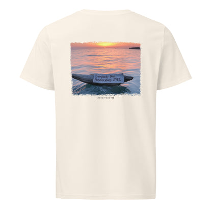 EVERYBODY DIES - Unisex organic mid-light tee