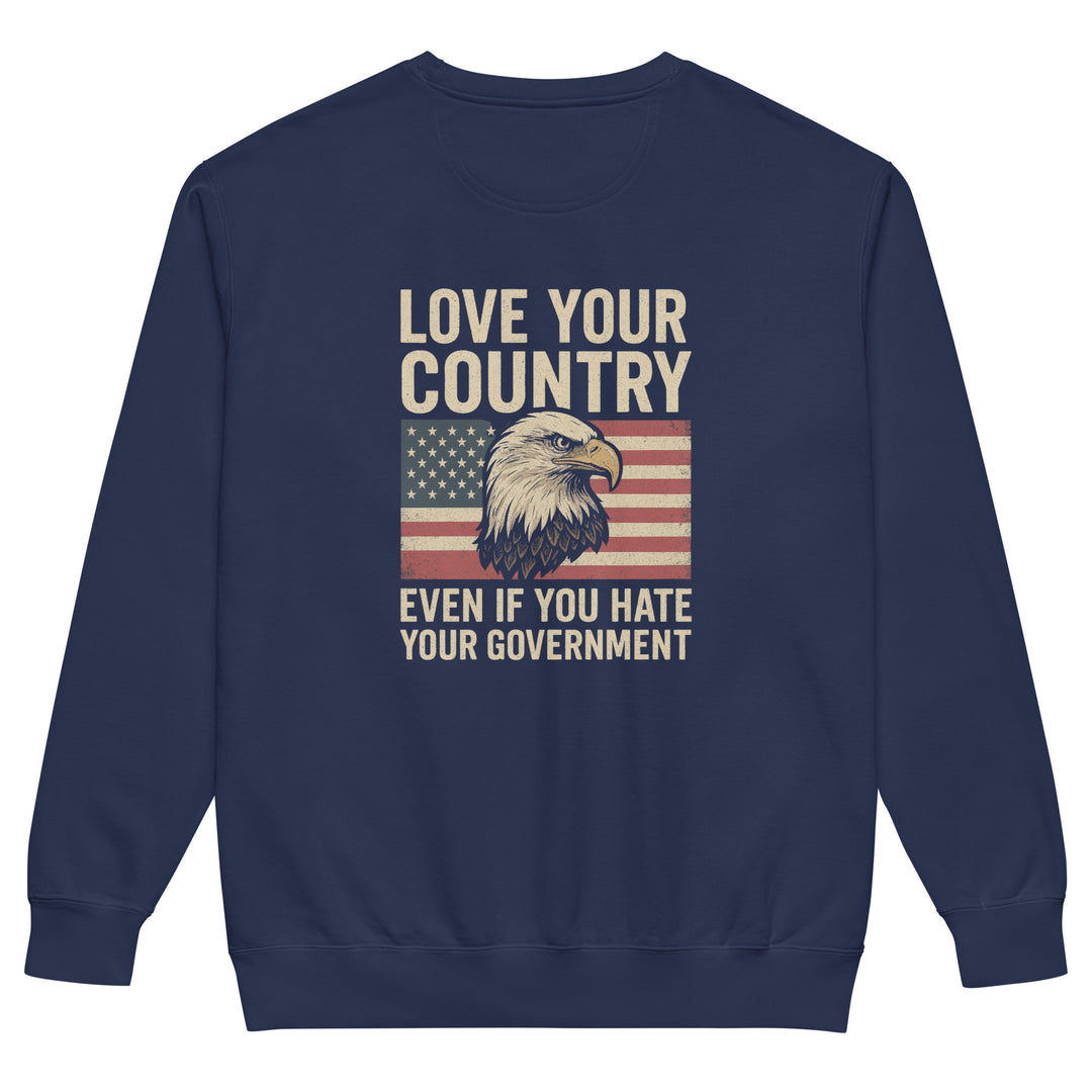 Eagle Unisex garment-dyed sweatshirt