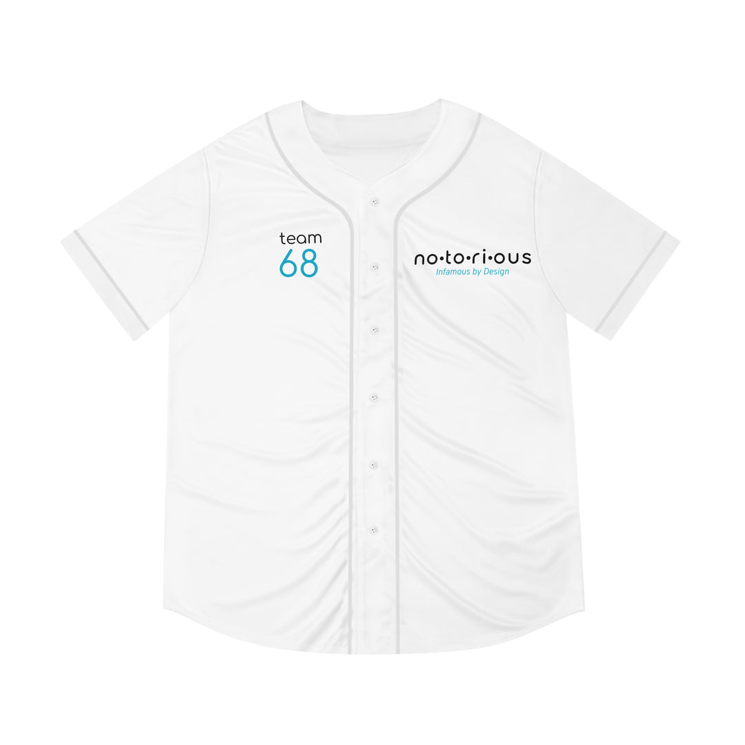 Men's Baseball Jersey - Team 68 | Notorious Funny Graphic Tee