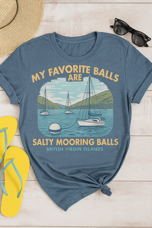 MOORING BALLS BVI Men's / Women's t-shirt - Notorious Tee