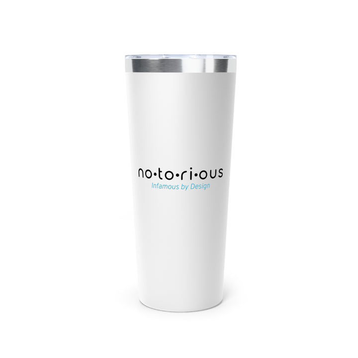 NOTORIOUS - Copper Vacuum Insulated Tumbler - Stylish 22oz Drinkware for Hot &amp; Cold Beverages
