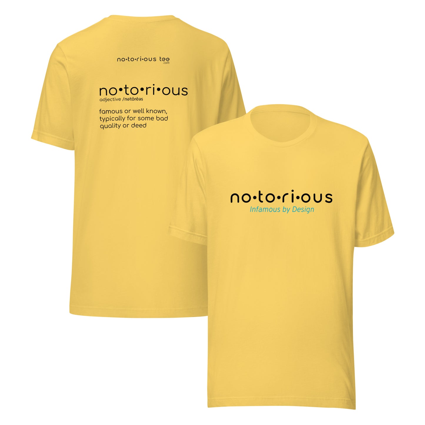 Notorious Tee Definition Unisex Tee