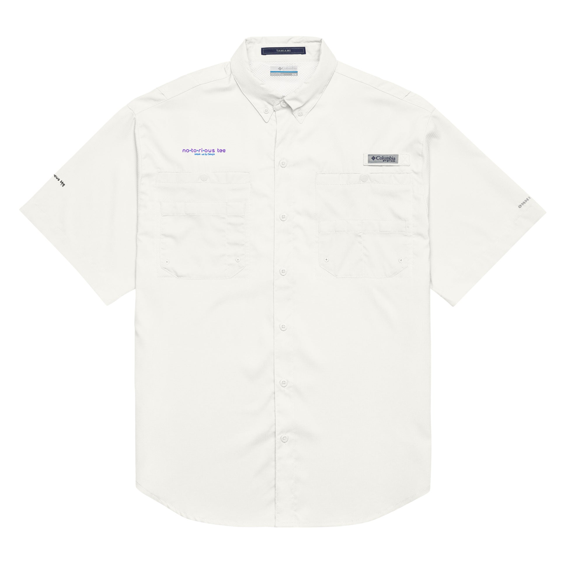 Notorious Tee Men’s Columbia short sleeve button shirt