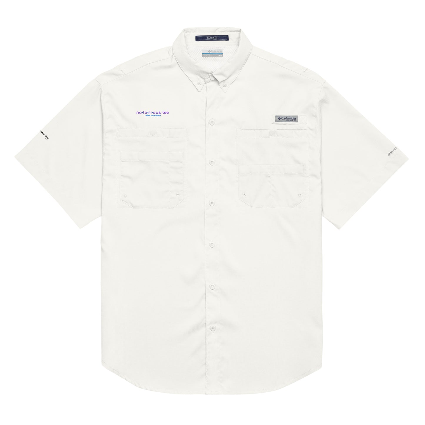 Notorious Tee Men’s Columbia short sleeve button shirt