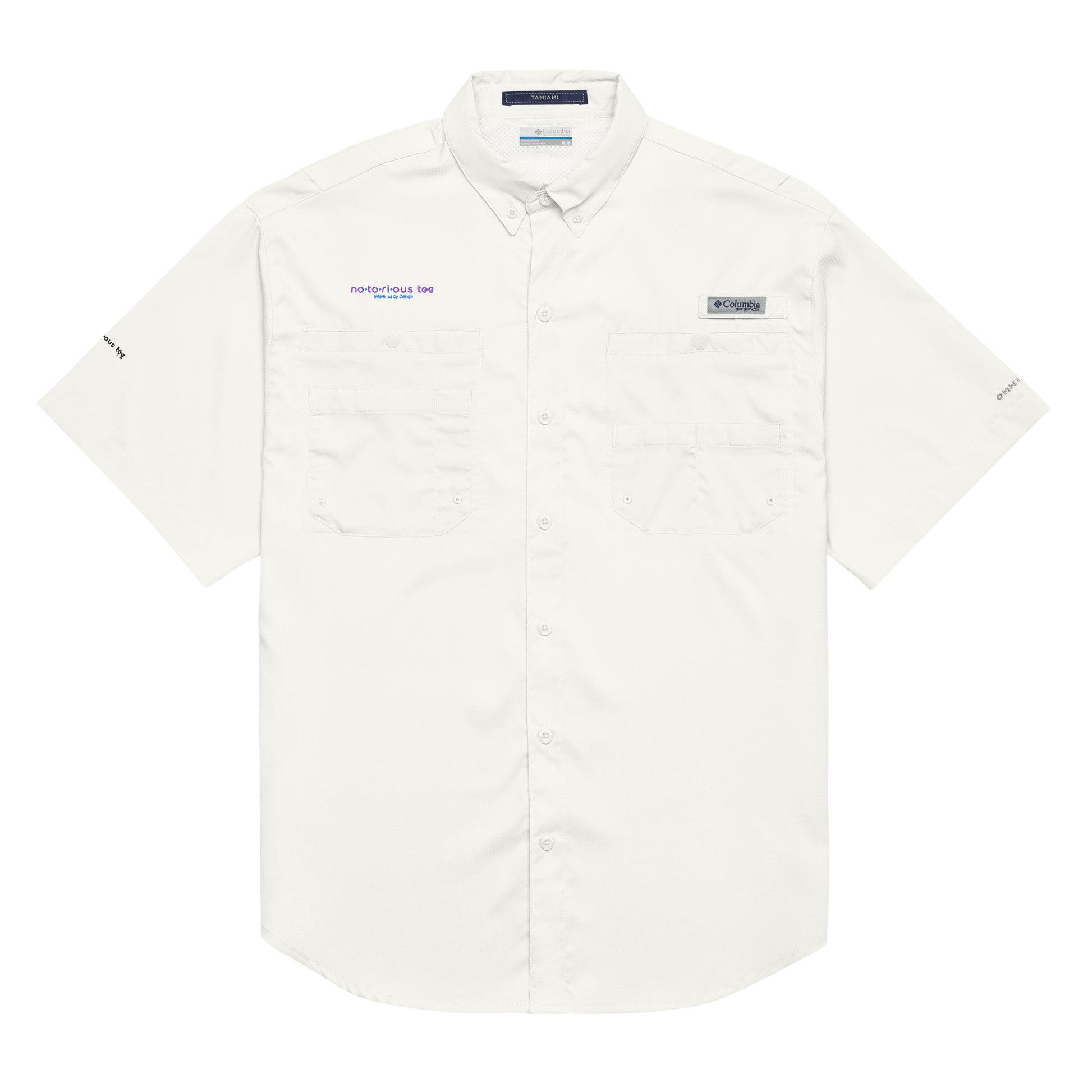 Notorious Tee Men’s Columbia short sleeve button shirt