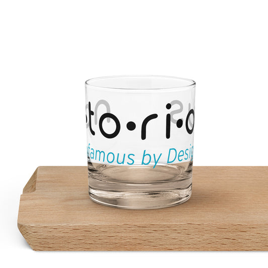 Notorious Tee Rocks glass