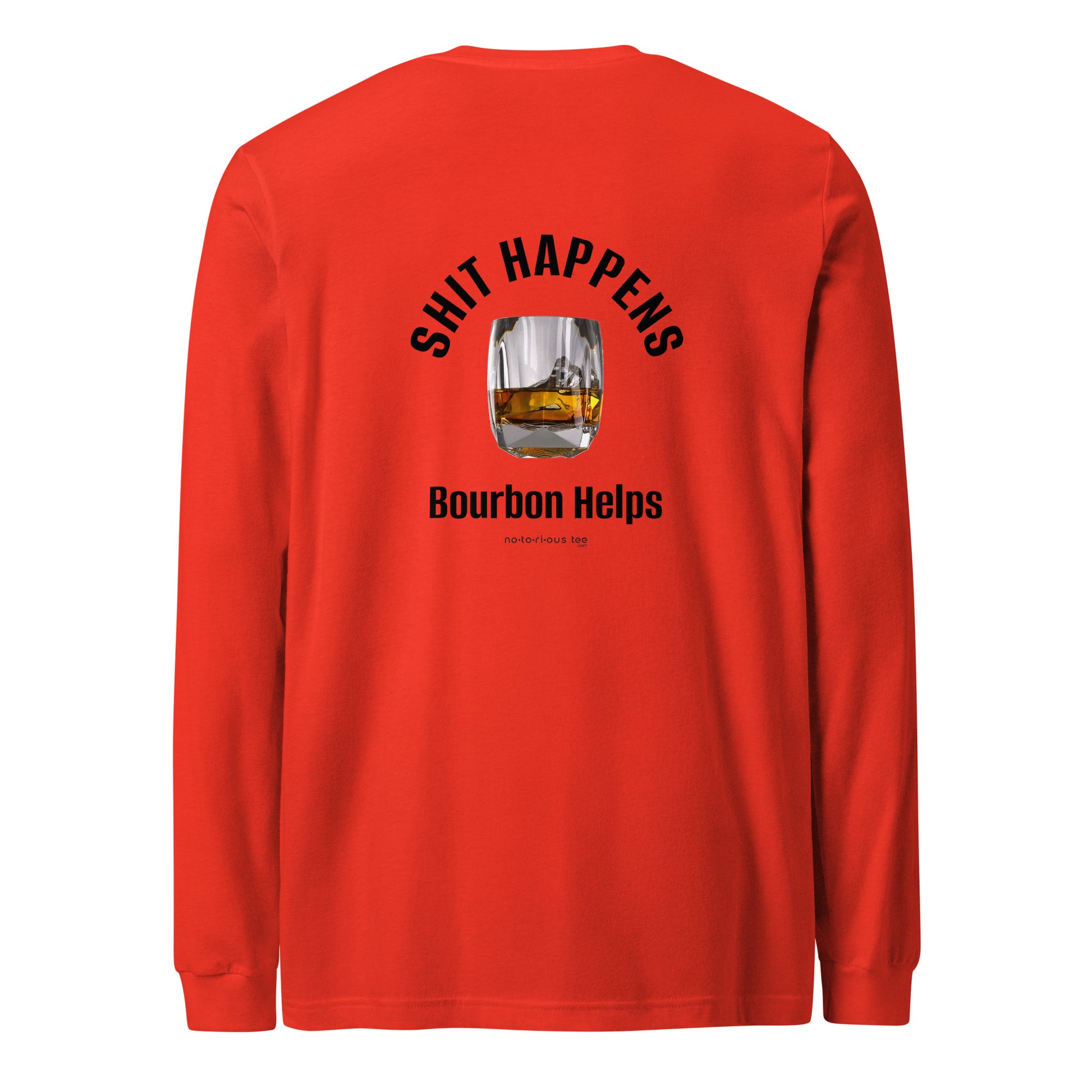 Shit Happens Unisex Long Sleeve Tee