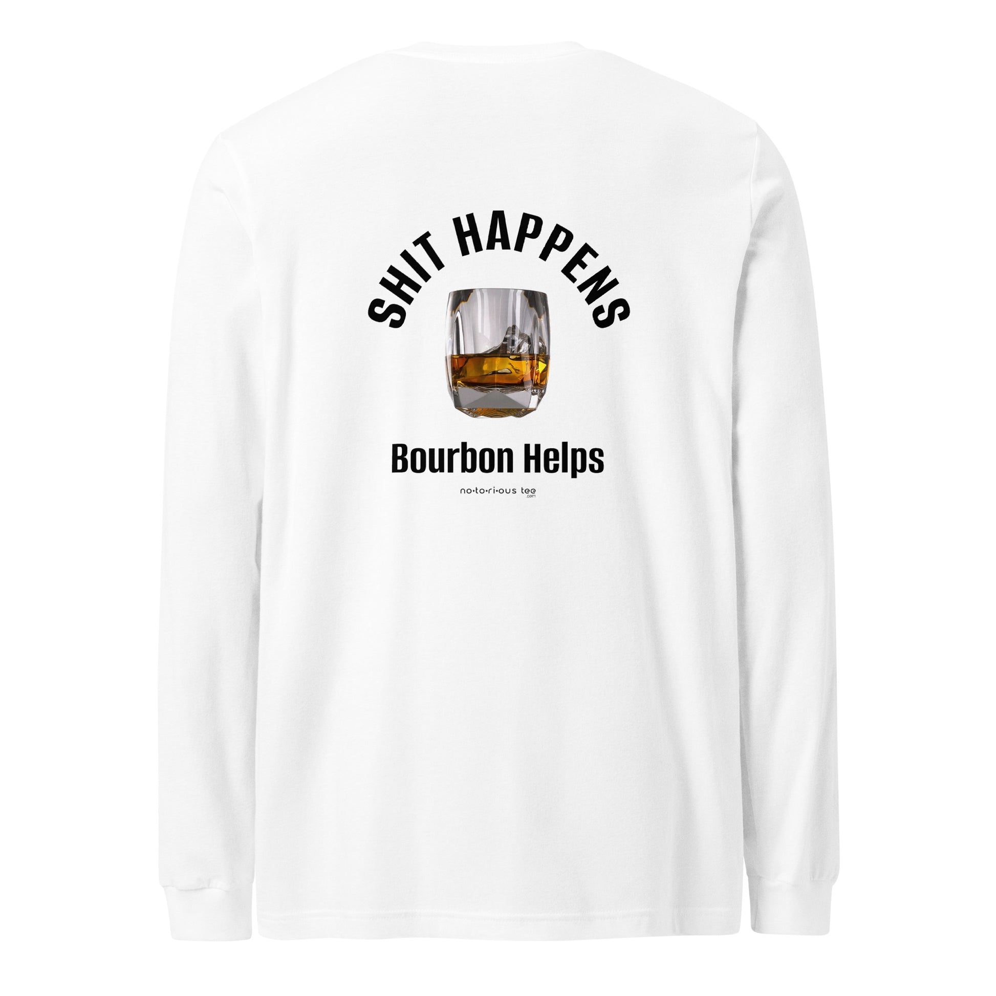 Shit Happens Unisex Long Sleeve Tee