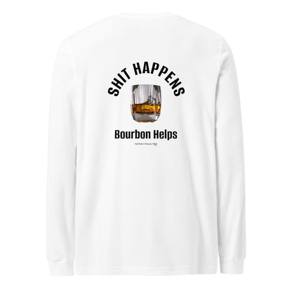 Shit Happens Unisex Long Sleeve Tee