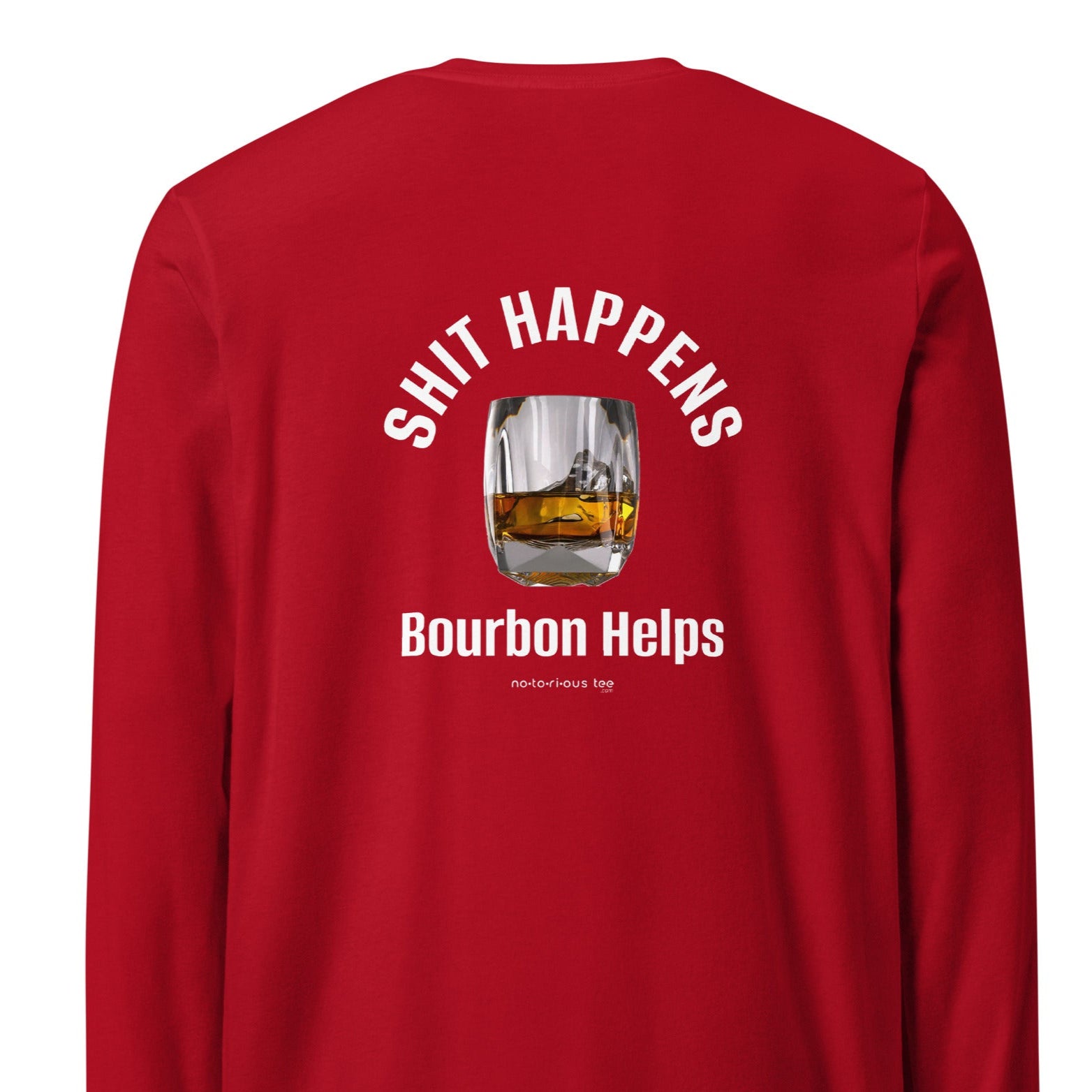 Shit Happens Unisex Long Sleeve Tee