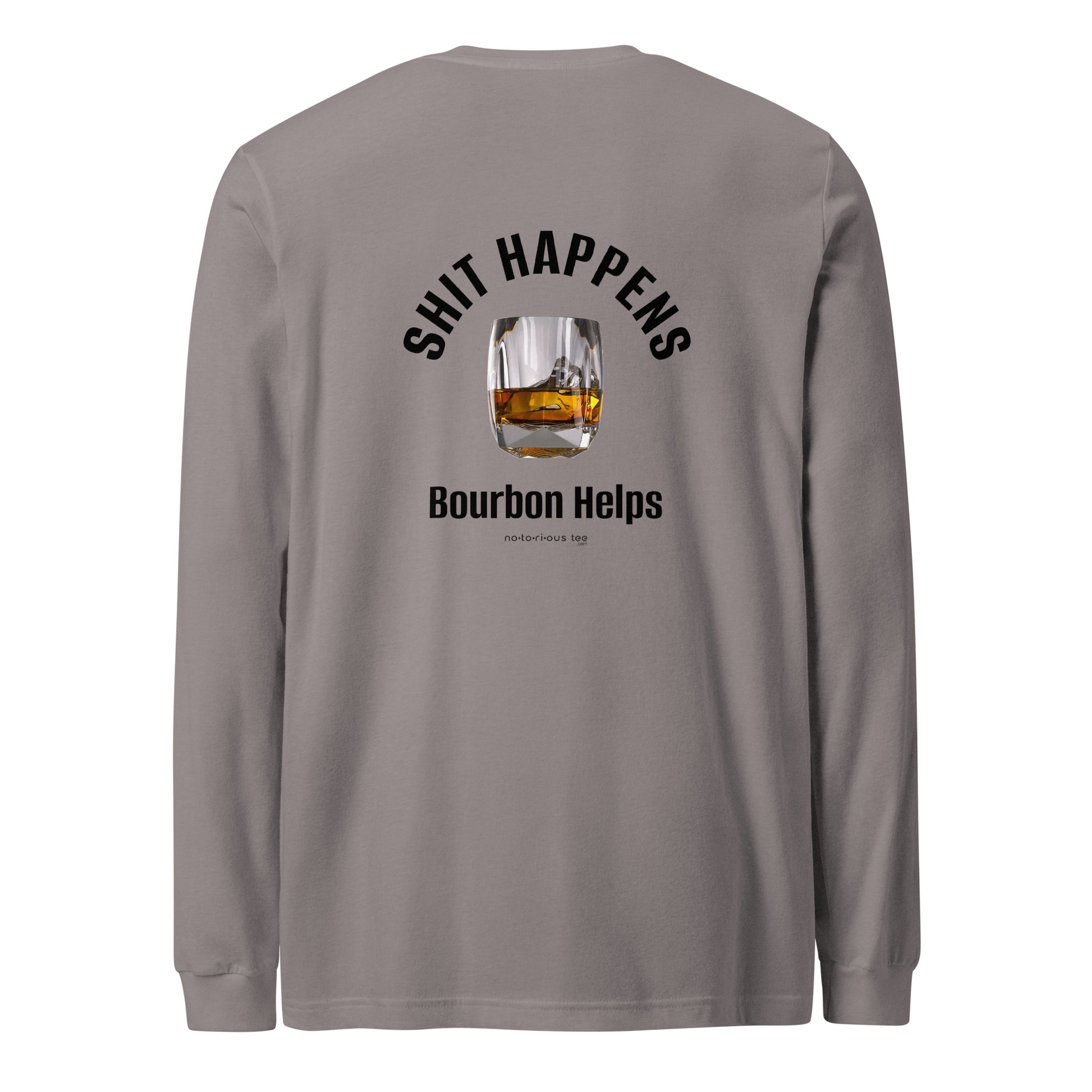 Shit Happens Unisex Long Sleeve Tee