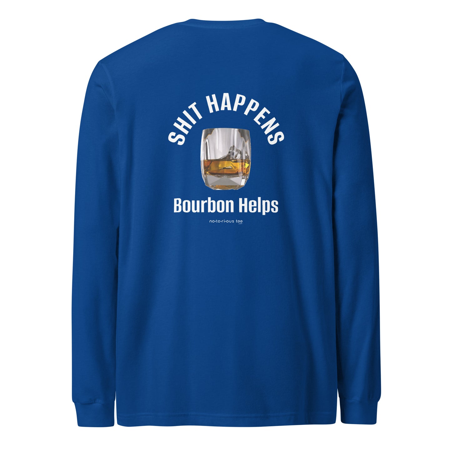 Shit Happens Unisex Long Sleeve Tee