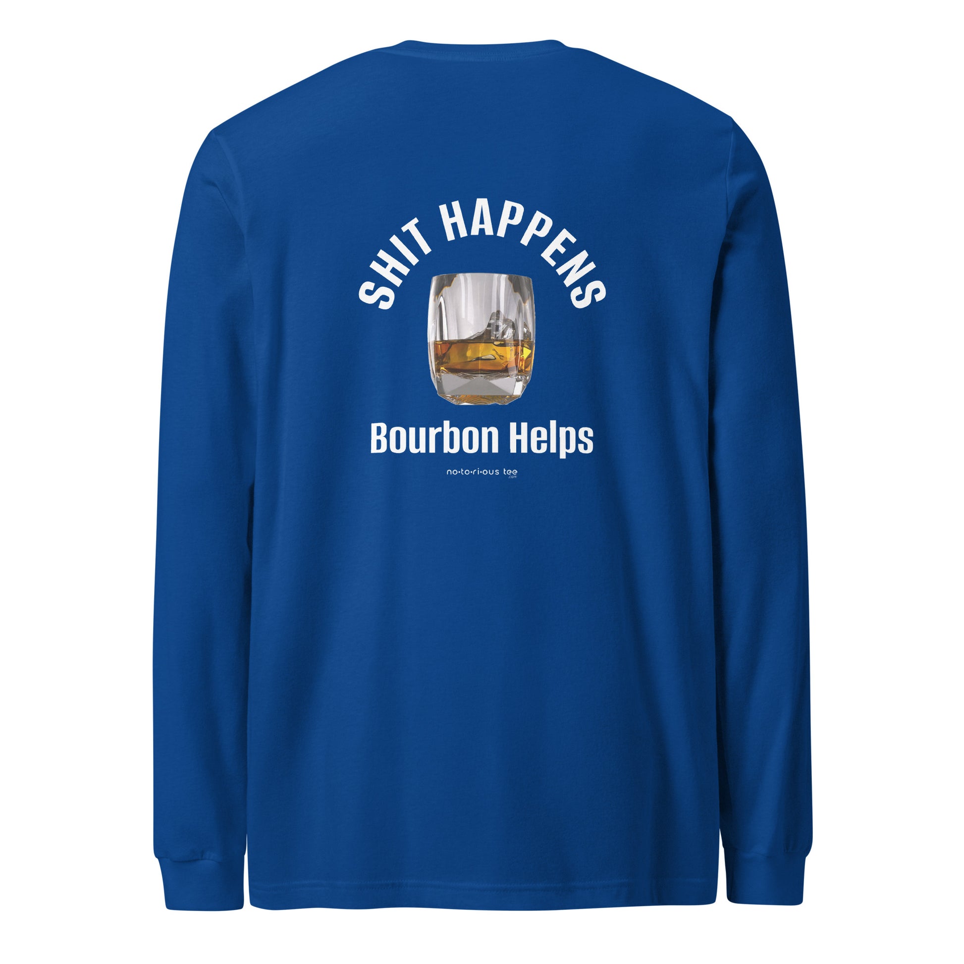 Shit Happens Unisex Long Sleeve Tee