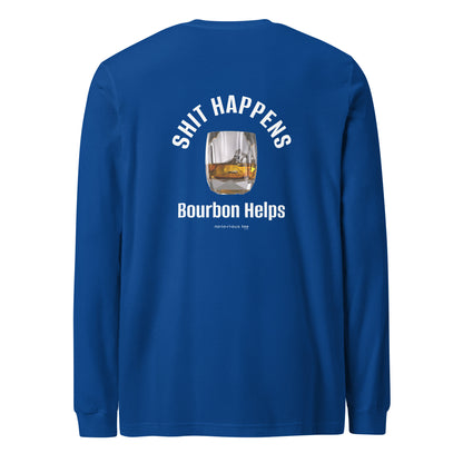 Shit Happens Unisex Long Sleeve Tee