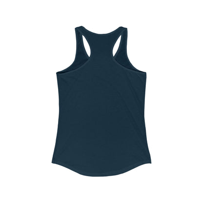 Sittin' on the Dock of the Lake - Flowy Racerback Tank Women's