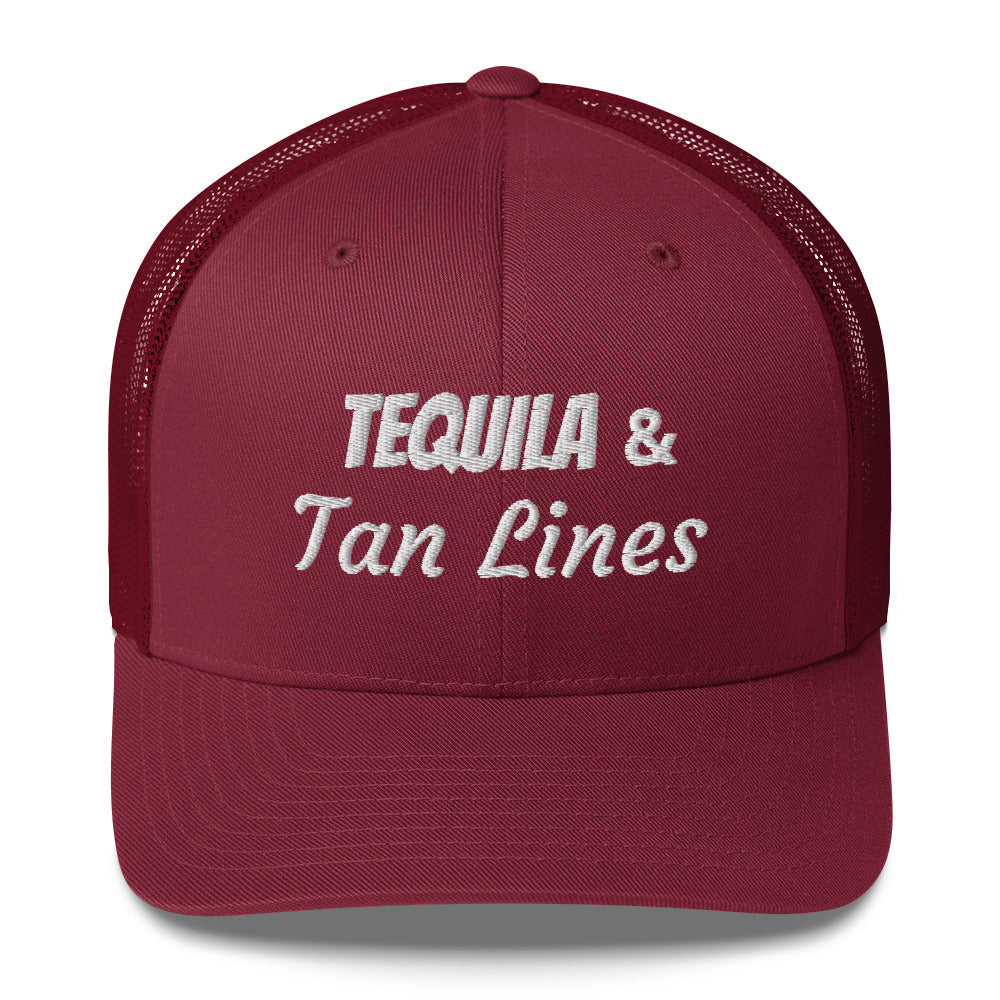Tequila &amp; Tan Lines Trucker Cap