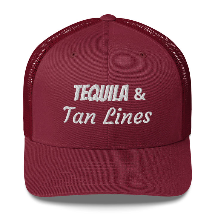 Tequila &amp; Tan Lines Trucker Cap