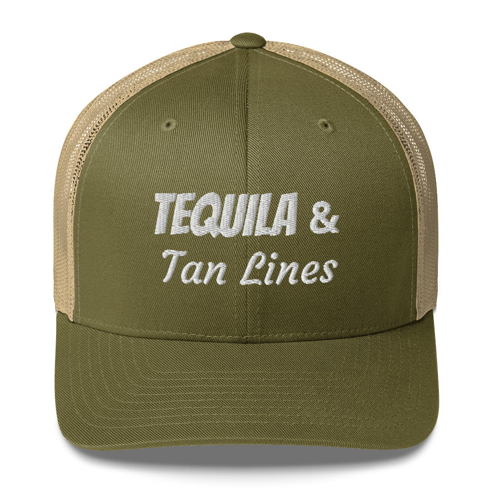 Tequila &amp; Tan Lines Trucker Cap