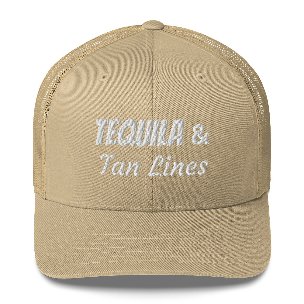 Tequila &amp; Tan Lines Trucker Cap