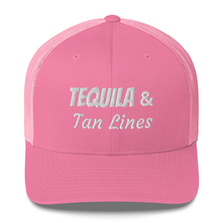 Tequila &amp; Tan Lines Trucker Cap