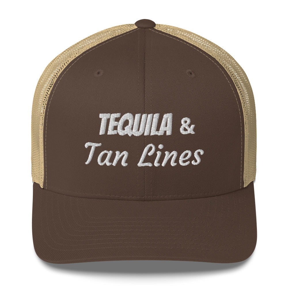 Tequila &amp; Tan Lines Trucker Cap