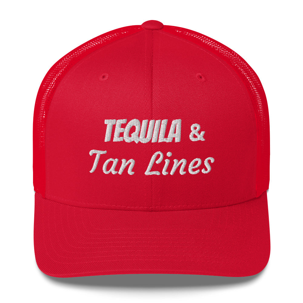 Tequila & Tan Lines Trucker Cap