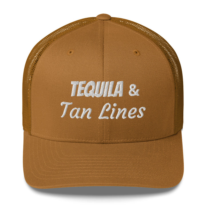 Tequila &amp; Tan Lines Trucker Cap
