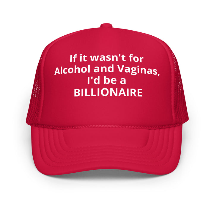 Billionaire Foam trucker hat