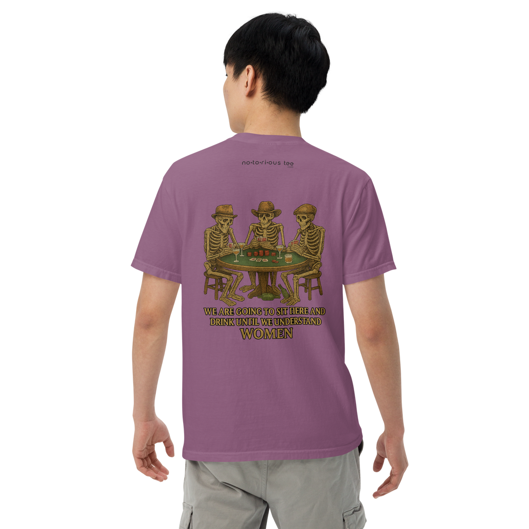 Understand Women Skeleton Poker Night Tee