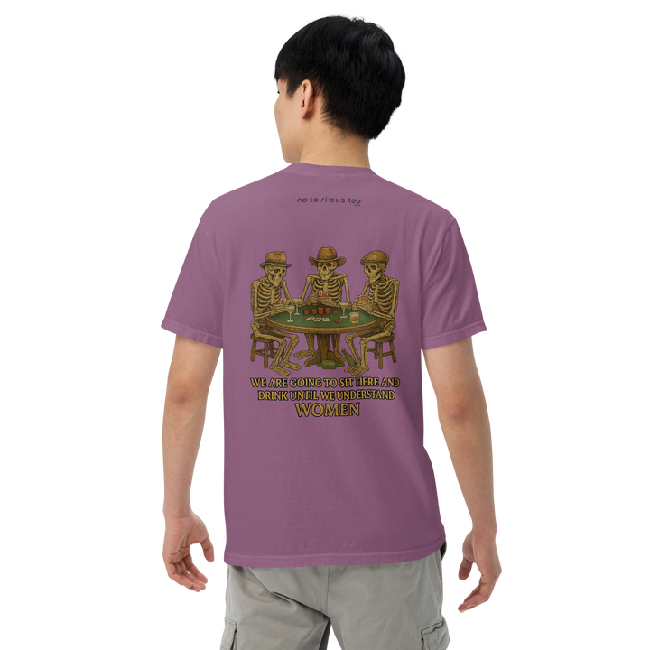 Understand Women Skeleton Poker Night Tee