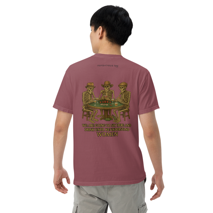 Understand Women Skeleton Poker Night Tee