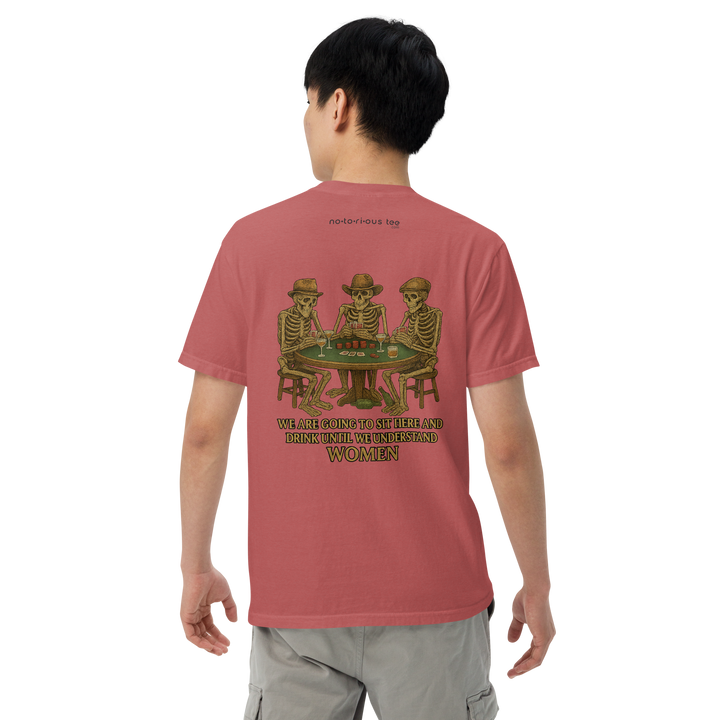 Understand Women Skeleton Poker Night Tee