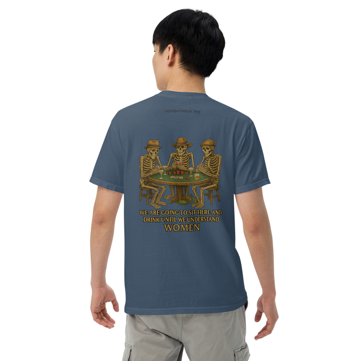 Understand Women Skeleton Poker Night Tee