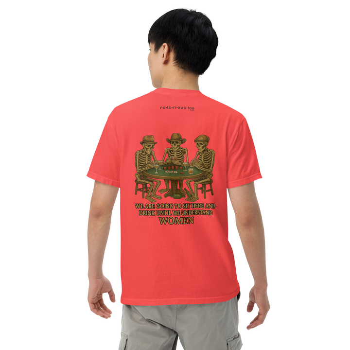 Understand Women Skeleton Poker Night Tee