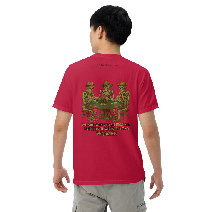 Understand Women Skeleton Poker Night Tee