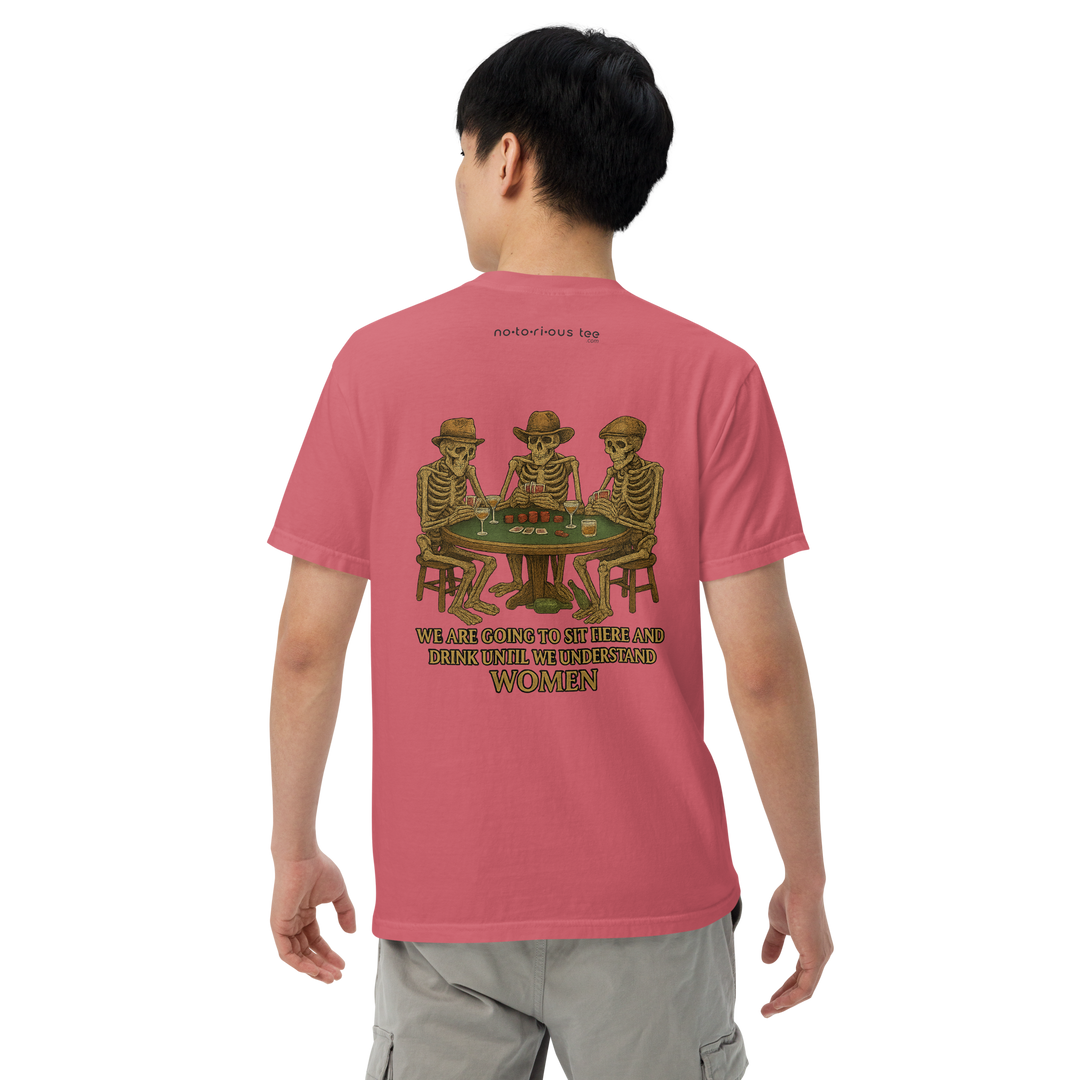 Understand Women Skeleton Poker Night Tee