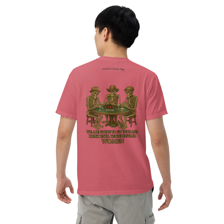 Understand Women Skeleton Poker Night Tee
