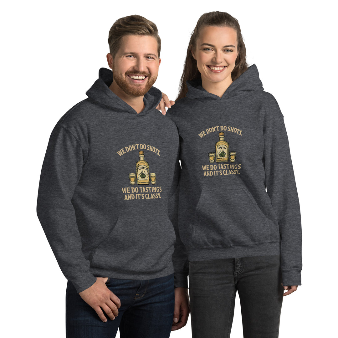 Tequila Tasting pullover hoodie in dark heather — Tequila Snob